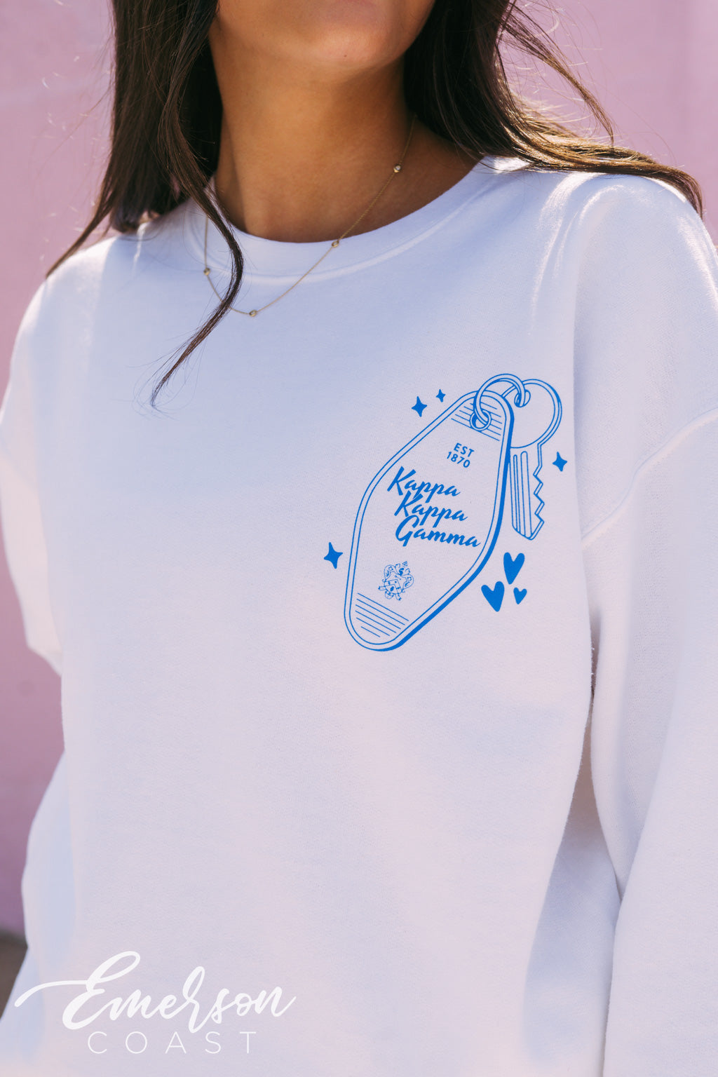 Kappa Kappa Gamma You Hold The Key PR Crewneck