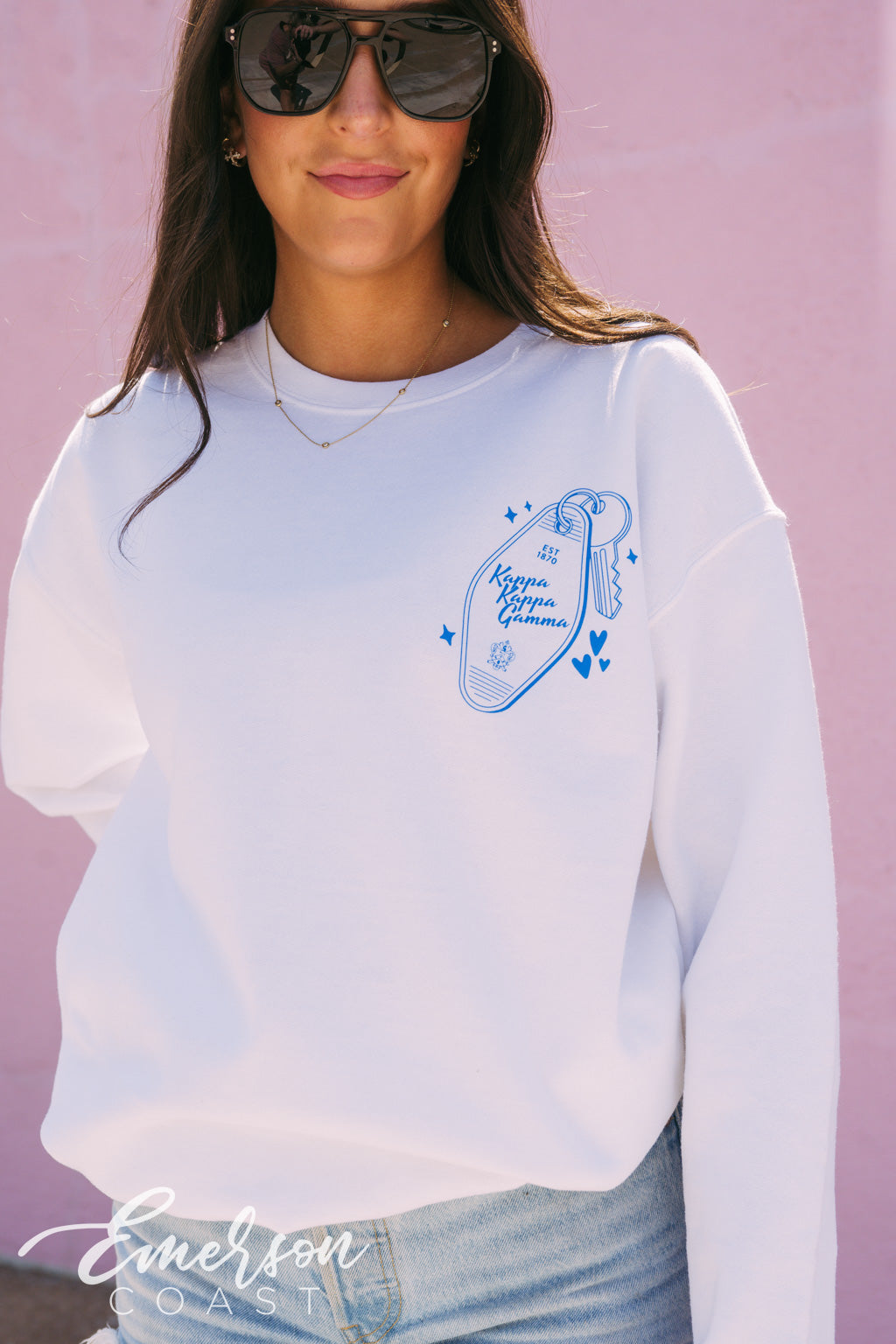 Kappa kappa gamma crewneck hotsell