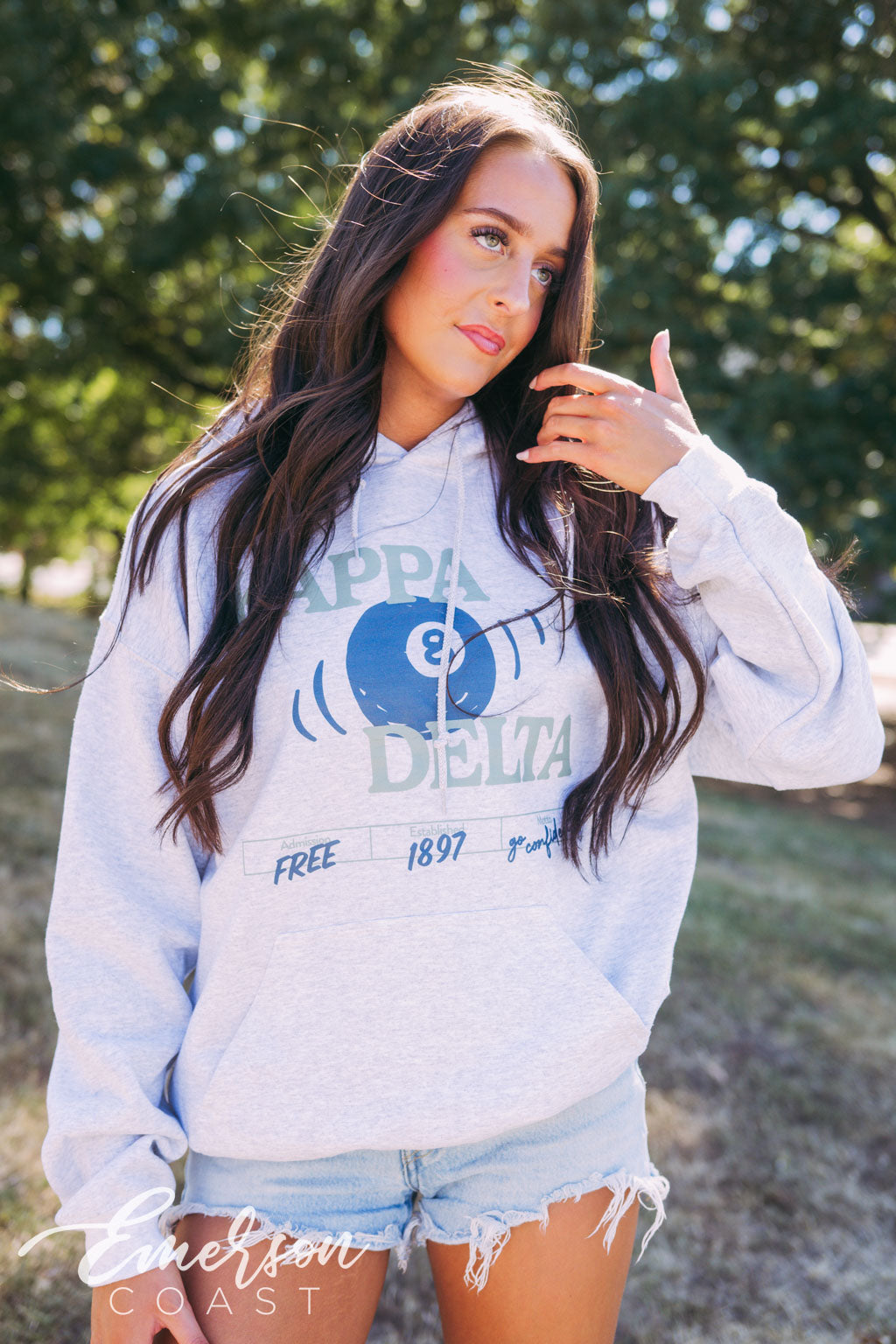 Kappa Delta Lucky Eight Ball Hoodie