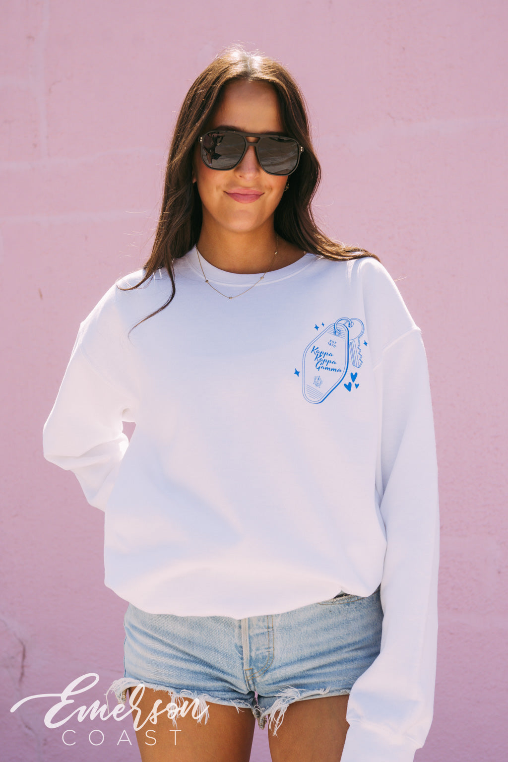 Kappa Kappa Gamma You Hold The Key PR Crewneck