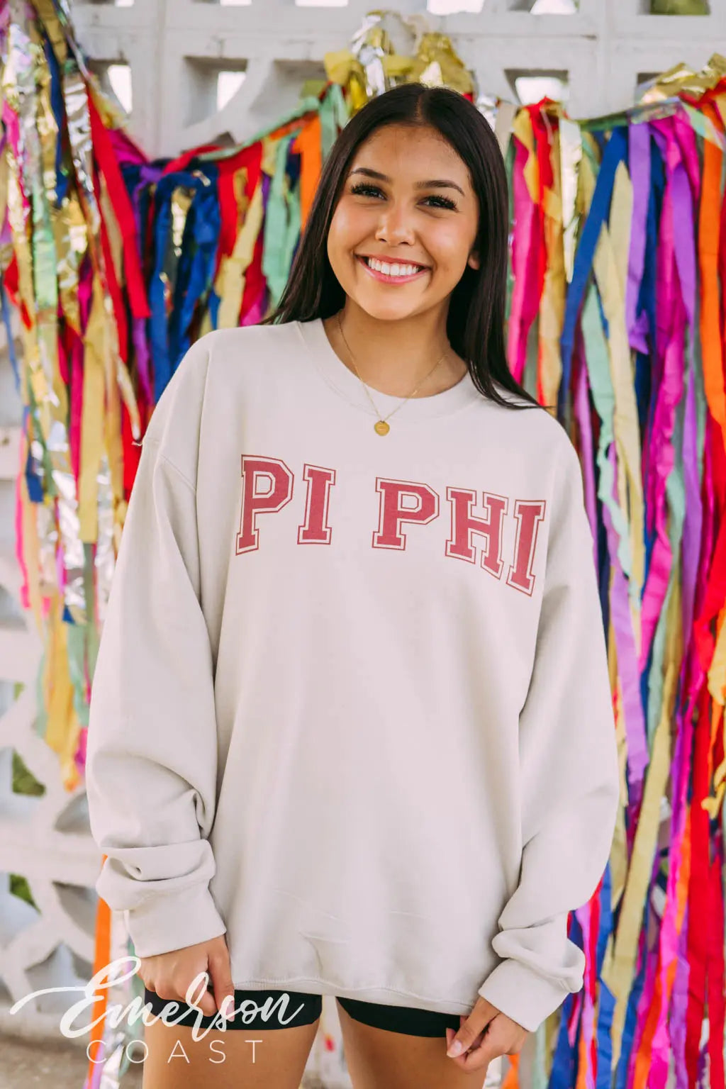 Pi Phi Varsity Crewneck