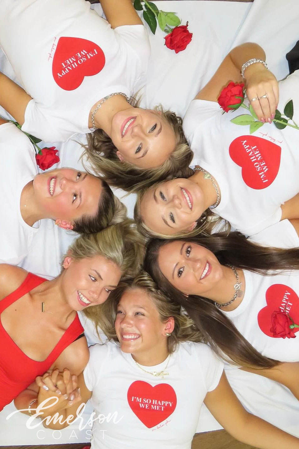Pi Beta Phi Im So Happy We Met Bid Day Baby Tee