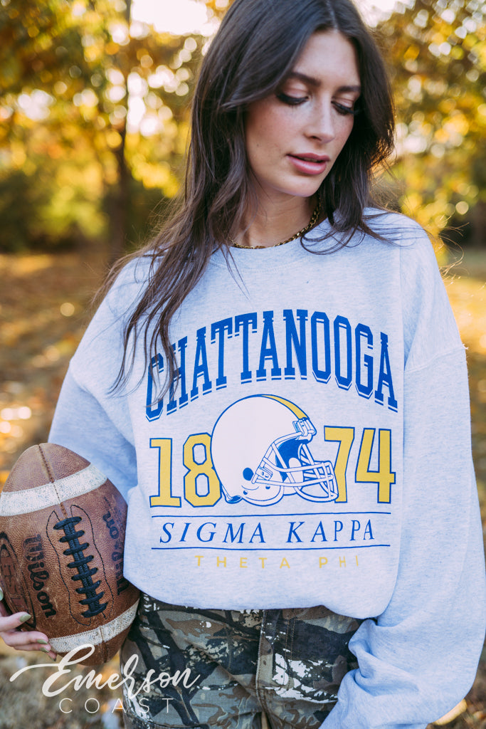 Sigma kappa corded sweatshirt outlet