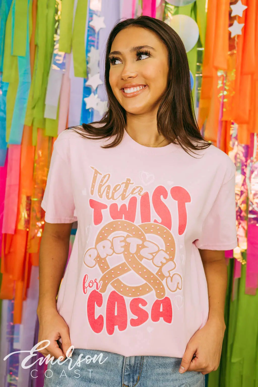 Theta Pretzels fro Casa Tshirt