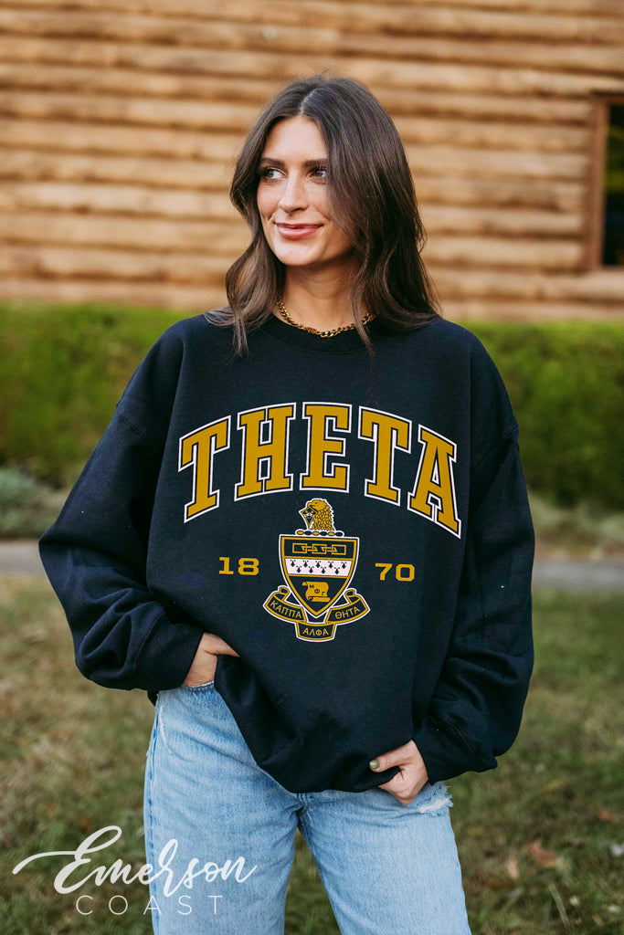 Corduroy sweatshirt sorority on sale