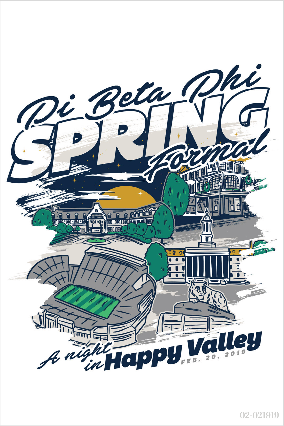 Pi Beta Phi Spring Formal Tee