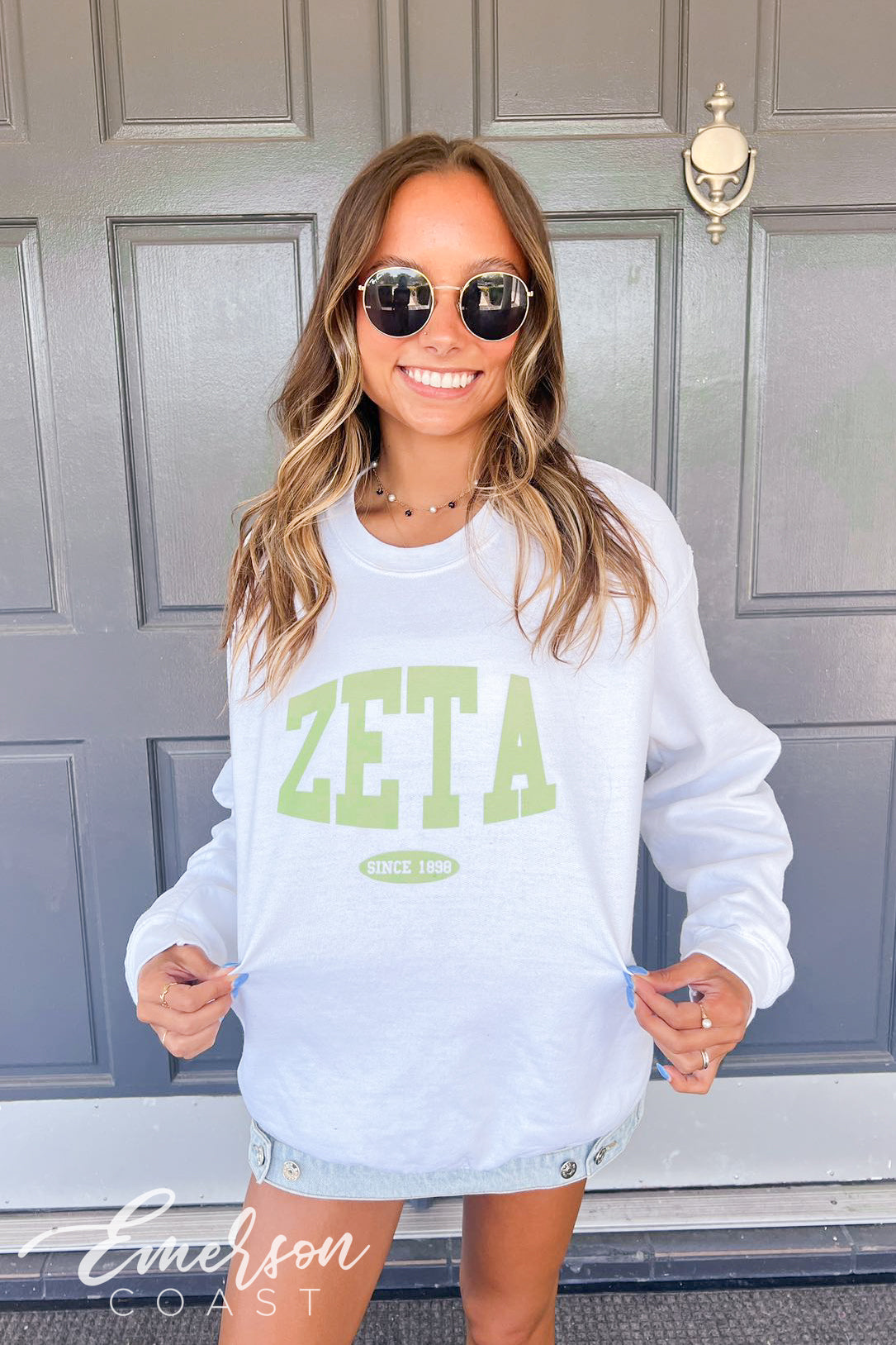 Zeta Tau Alpha Custom Sorority T-shirt Designs - Emerson Coast