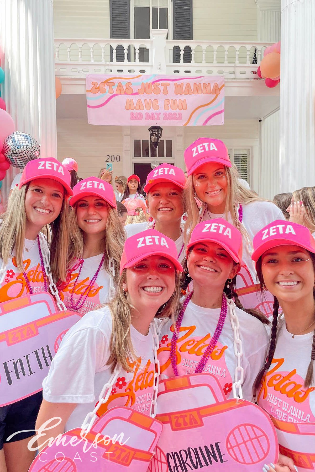 Custom Sorority Disco Bid Day Themes Tagged &ldquo;flower child bid day 