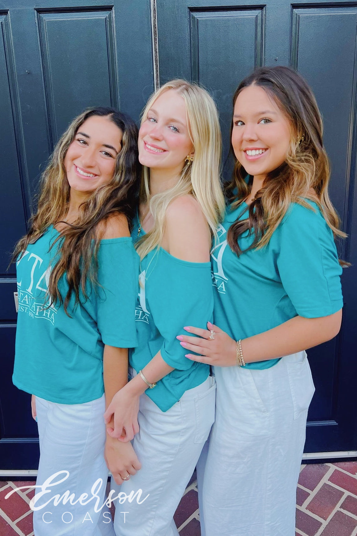 Zeta Tau Alpha Jade Recruitment Slouchy Tee