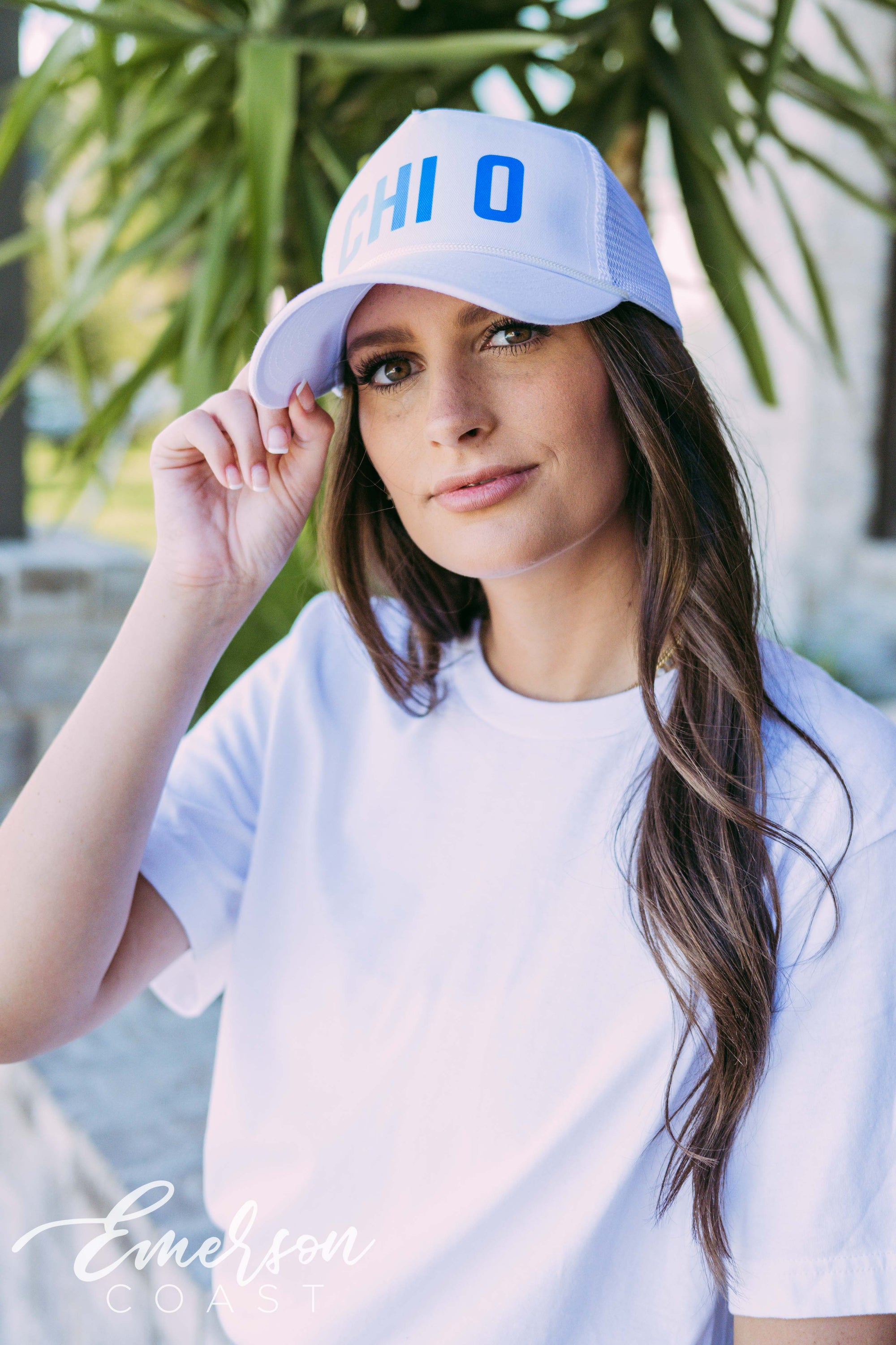 Alpha Omicron Pi Colorful Embroidered Hat - Emerson Coast