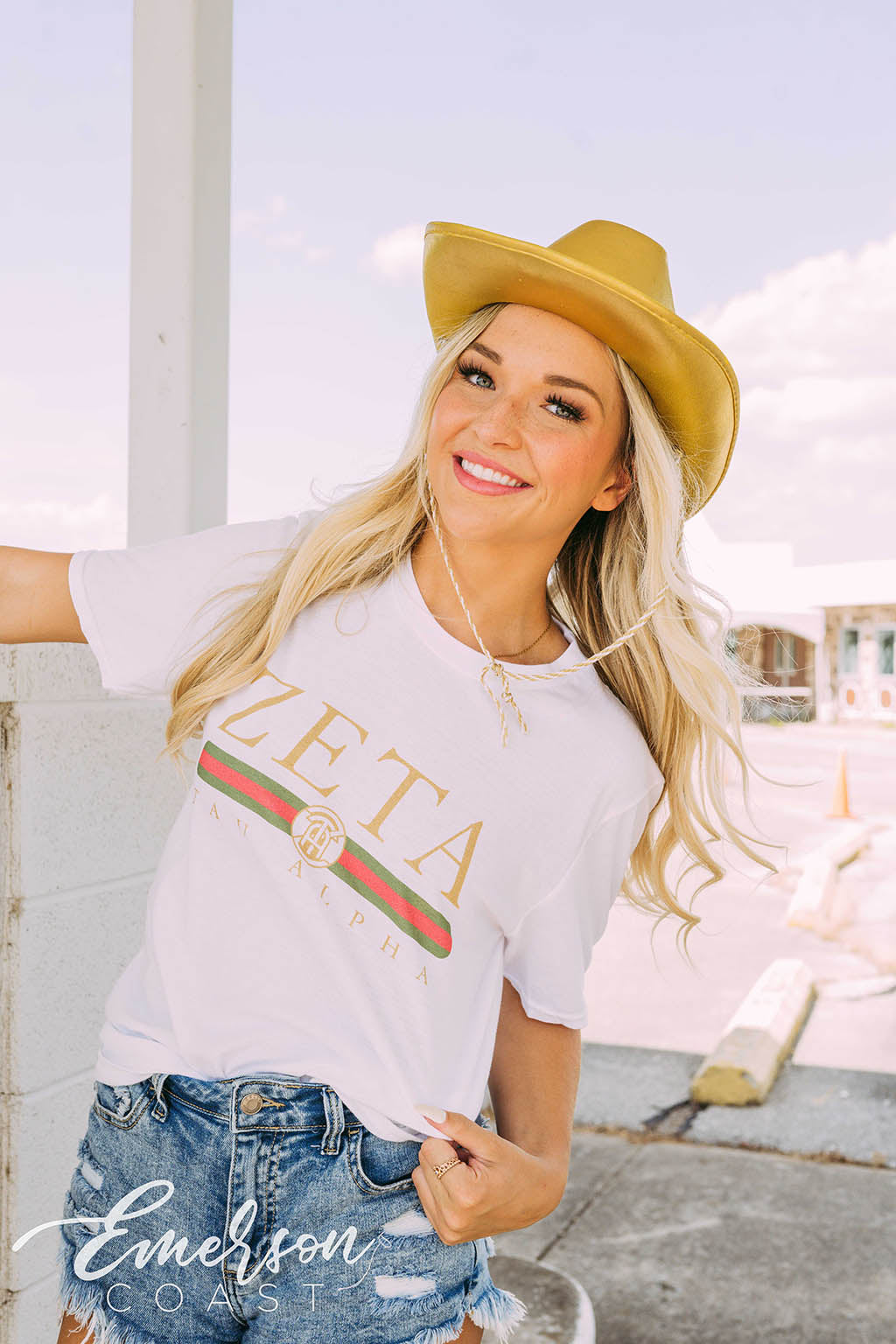 Zeta Tau Alpha Gold PR Tee