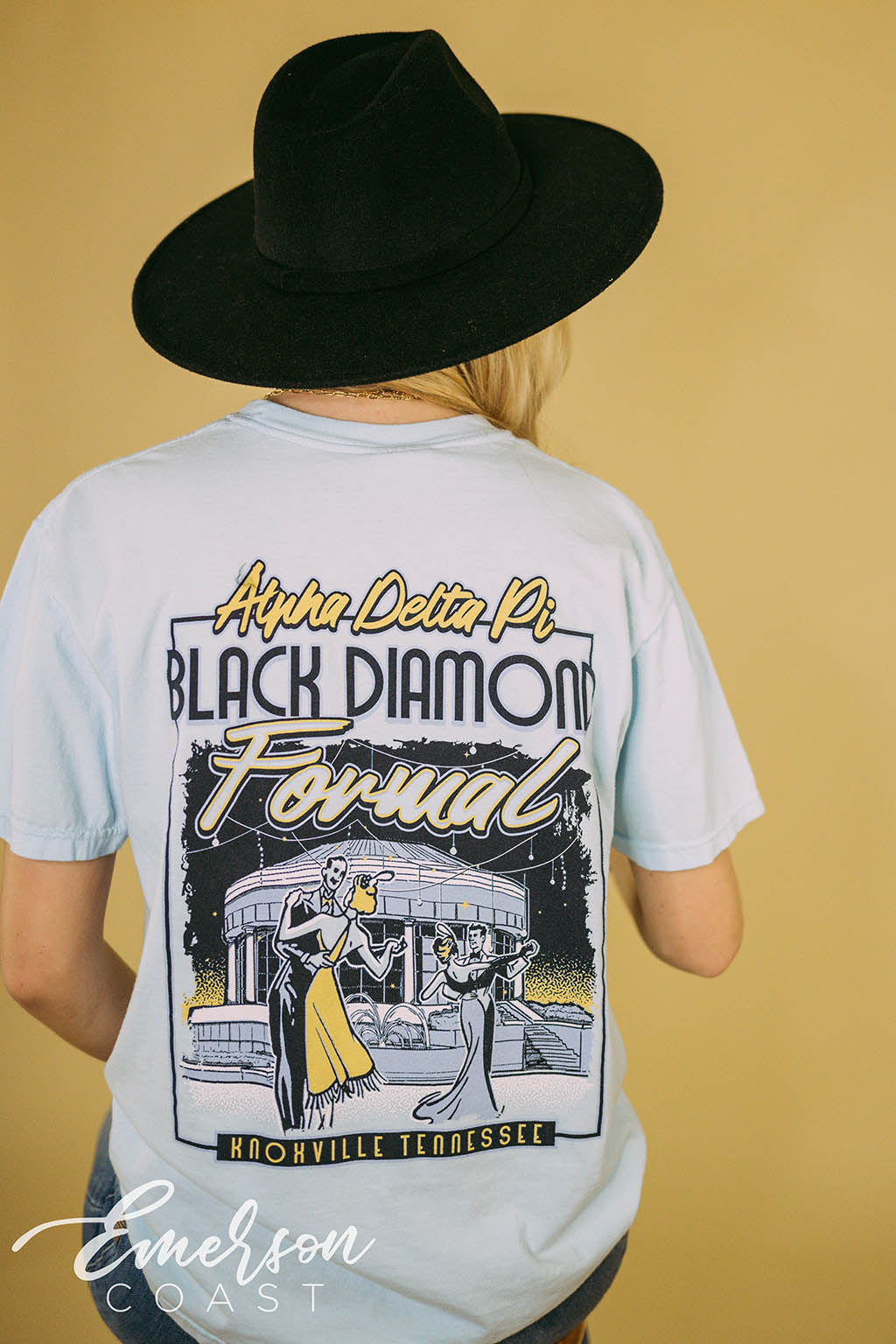 Alpha Delta Pi Black Diamond Formal Tee