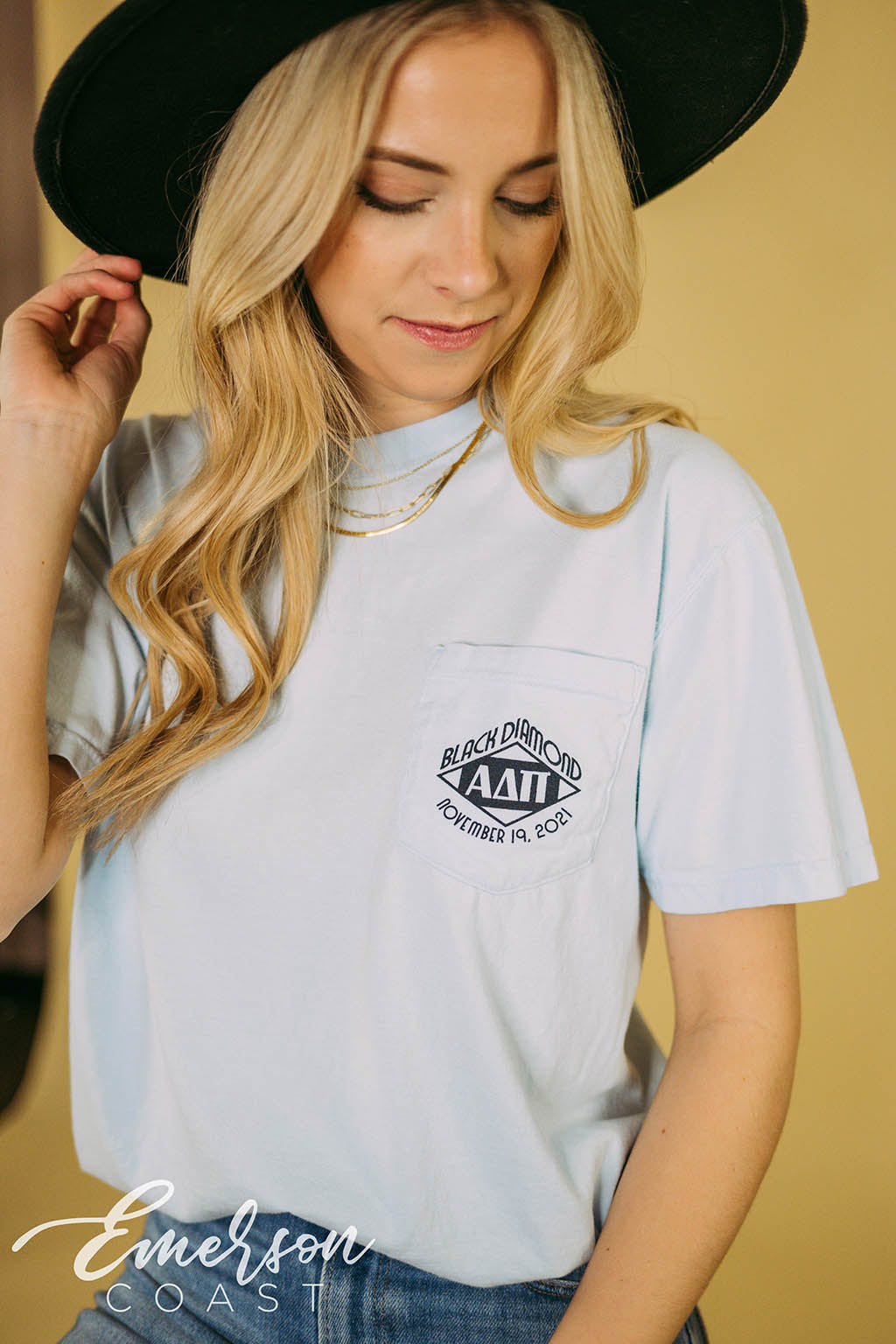 Alpha Delta Pi Black Diamond Formal Tee