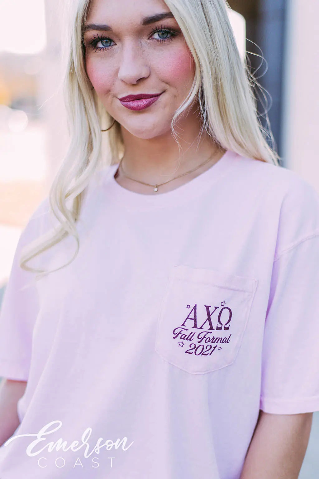 Alpha Chi Omega Dallas Texas Formal Tee