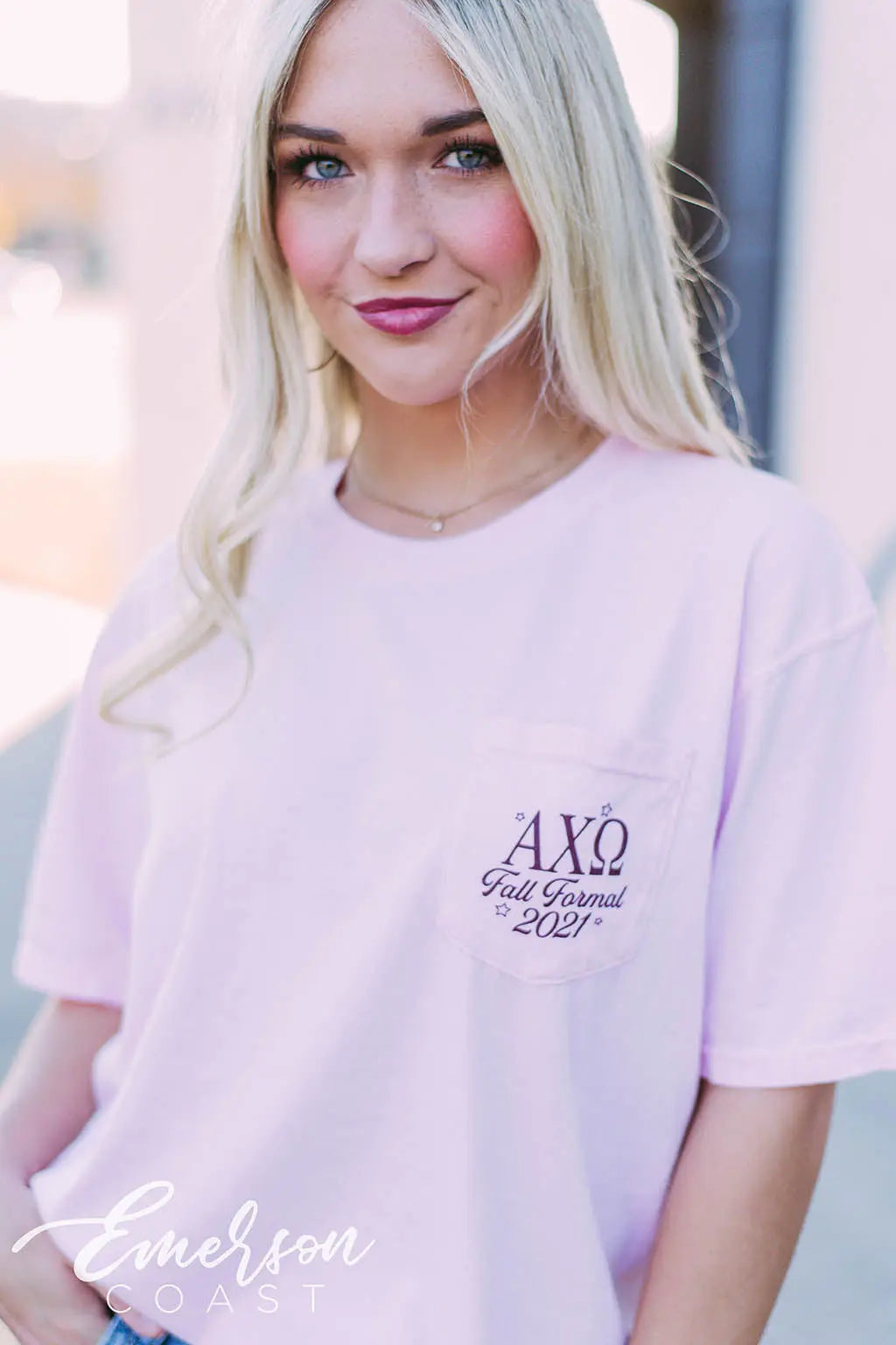 Alpha Chi Omega Dallas Texas Formal Tee