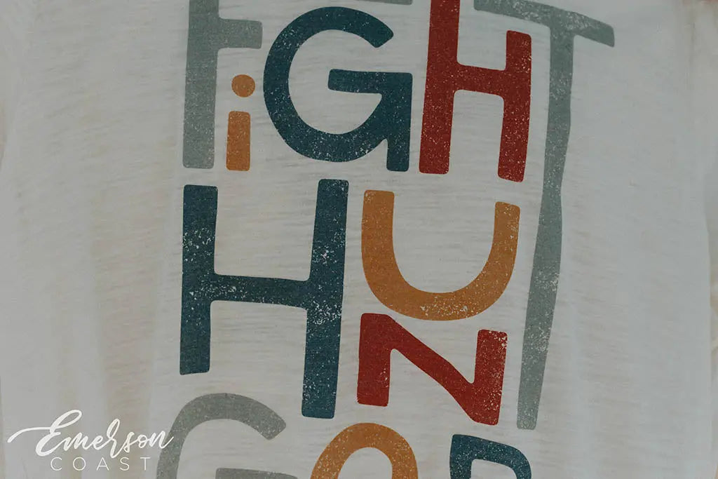 Alpha Gamma Delta Fight Hunger Tshirt