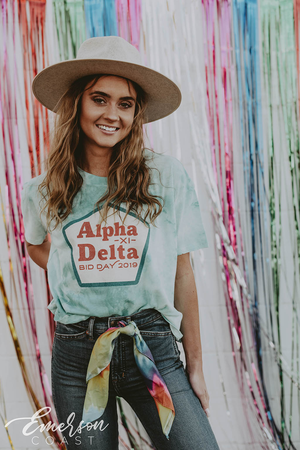 Alpha Gamma Delta Baseball Bid Day Jersey - Emerson Coast