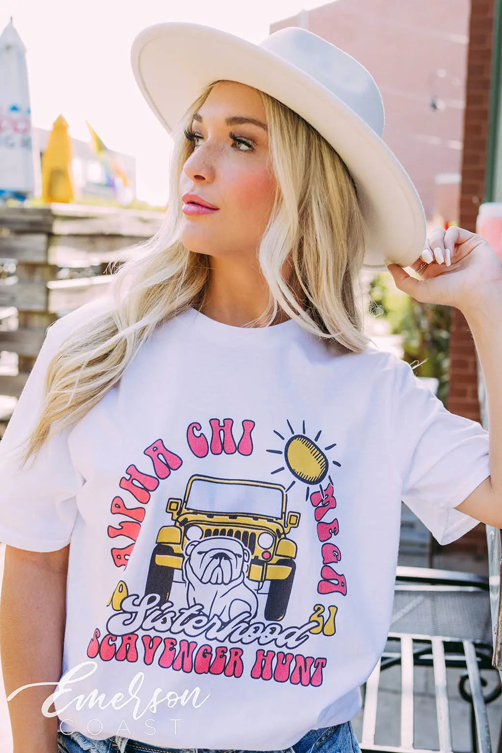 Alpha Chi Omega Sisterhood Scavenger Hunt Tee