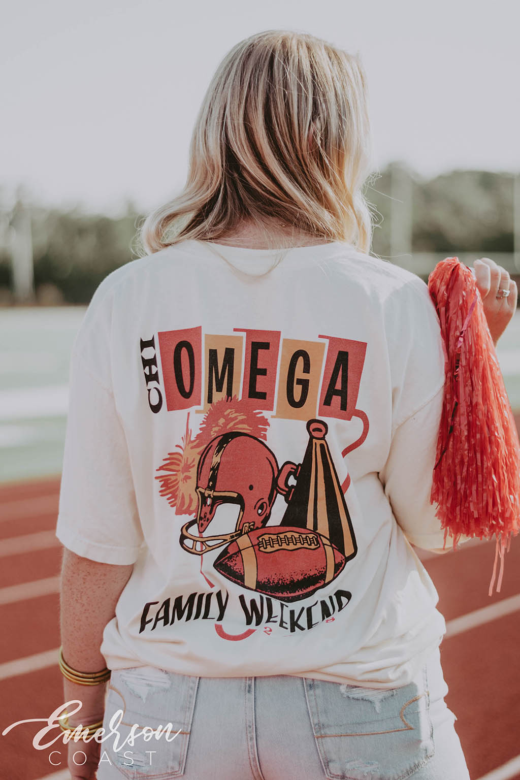 Chi O Football Family Weekend Tee