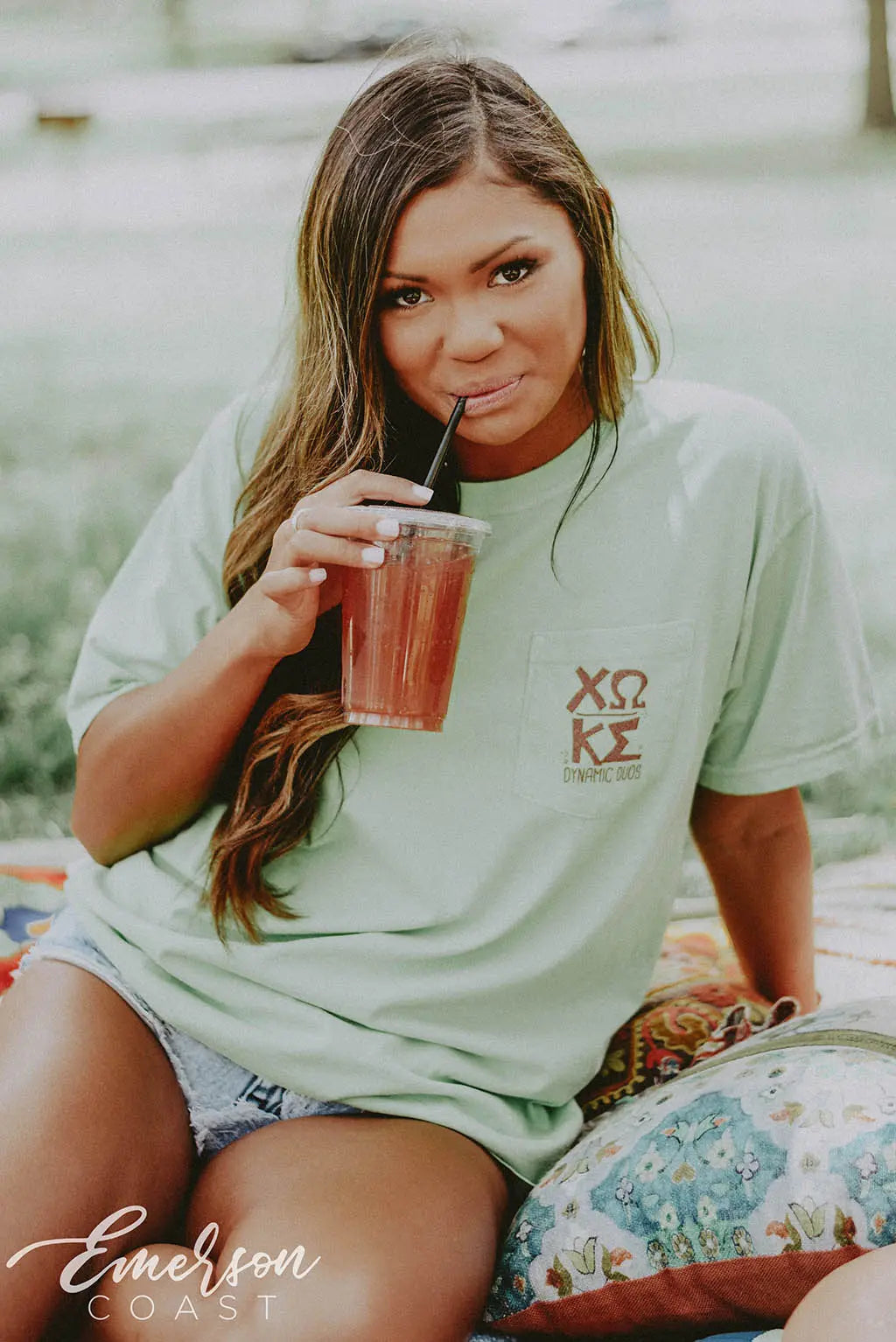 Chi O Dynamic Duos Tee