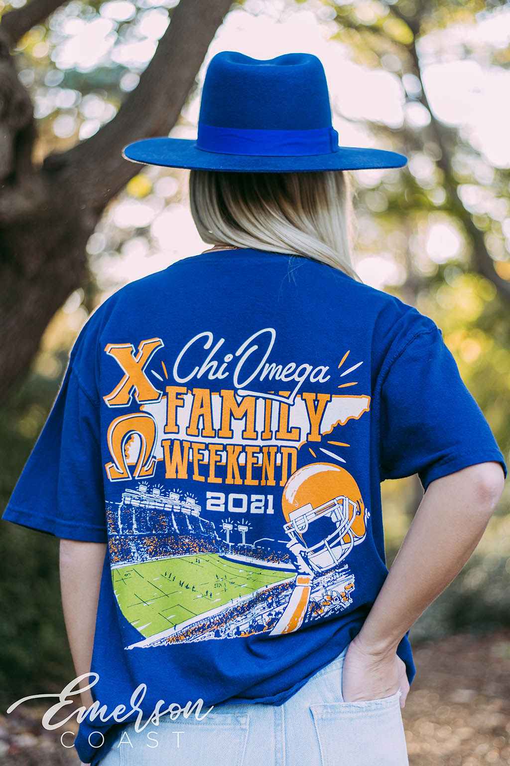 Chi Omega Family Weekend T-shirt