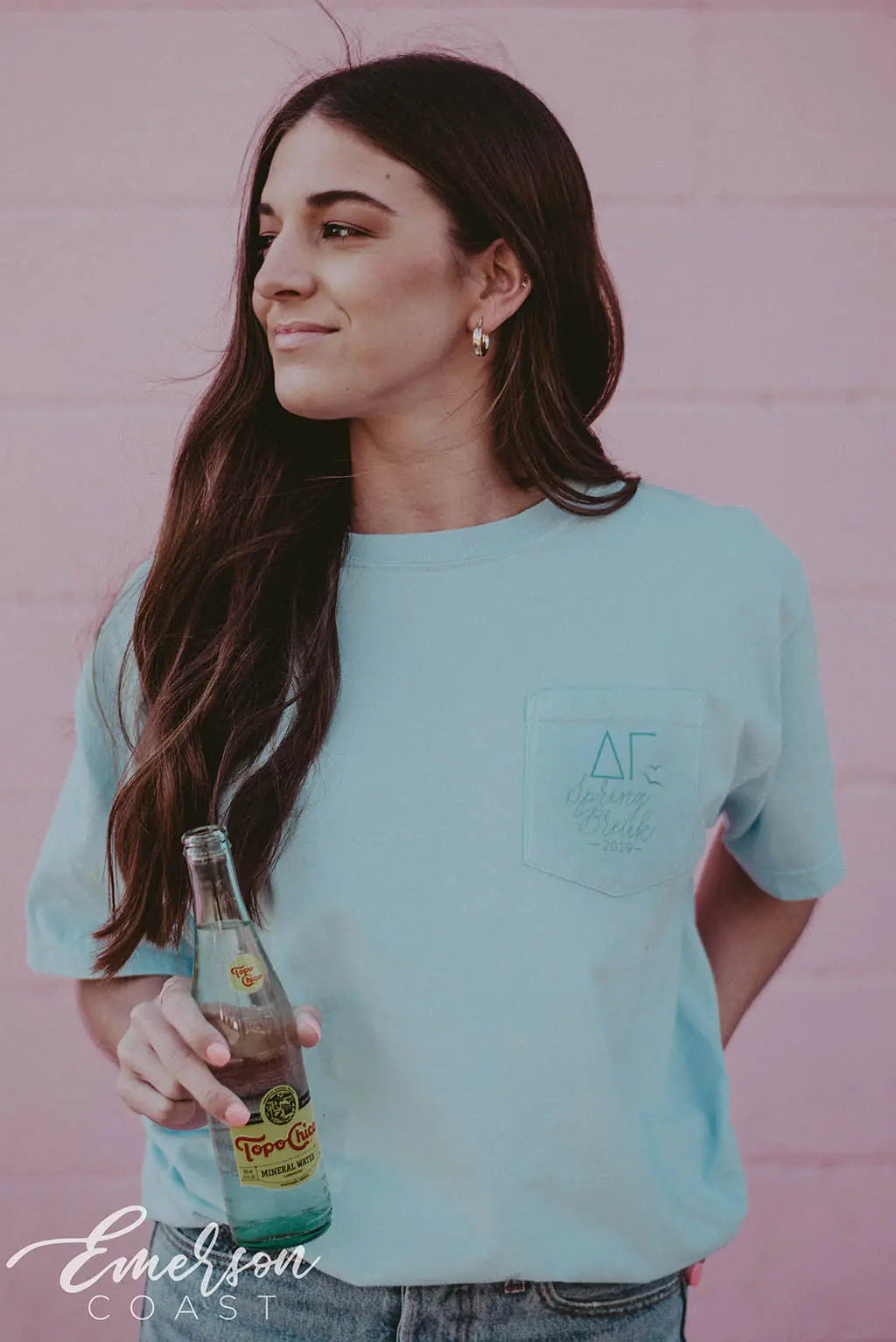 Delta Gamma Spring Break Sunset T-shirt