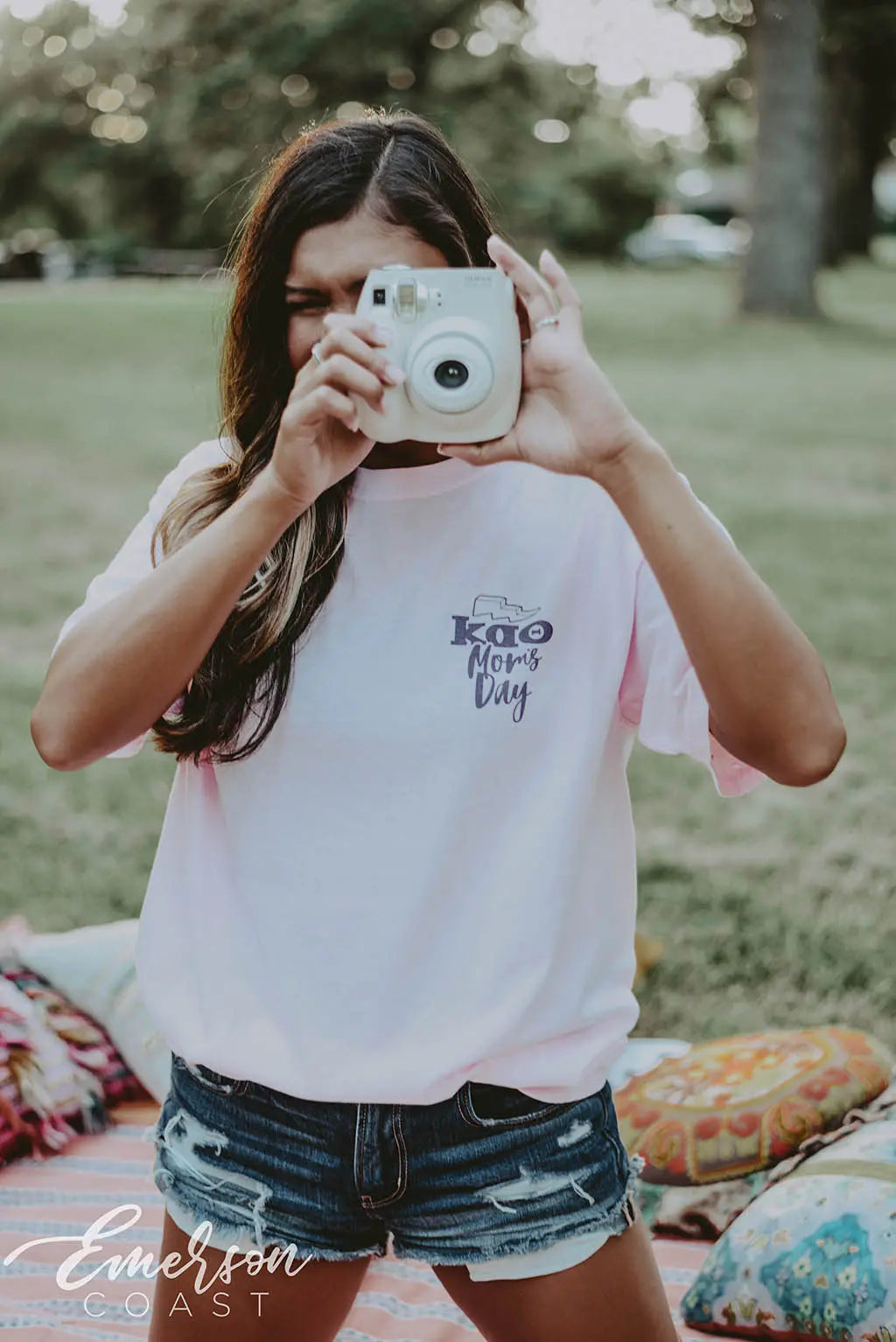 Kappa Alpha Theta Polaroid Mom's Day Tee