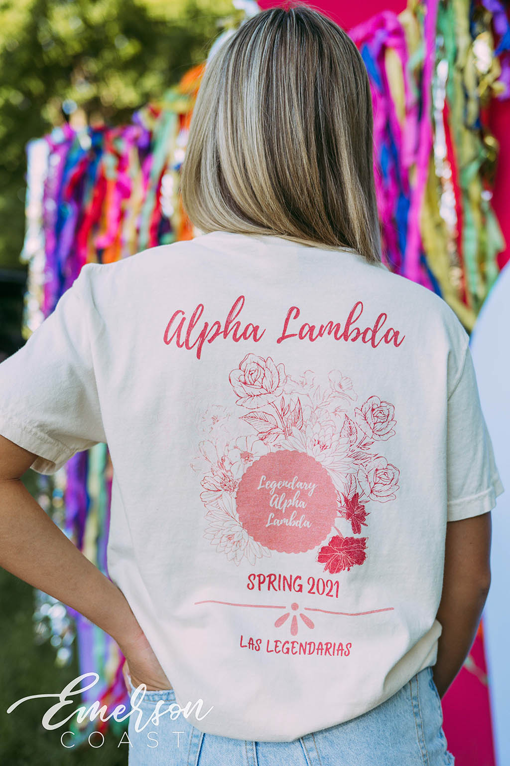 Kappa Delta Chi Las Legendarias Ivory Tee