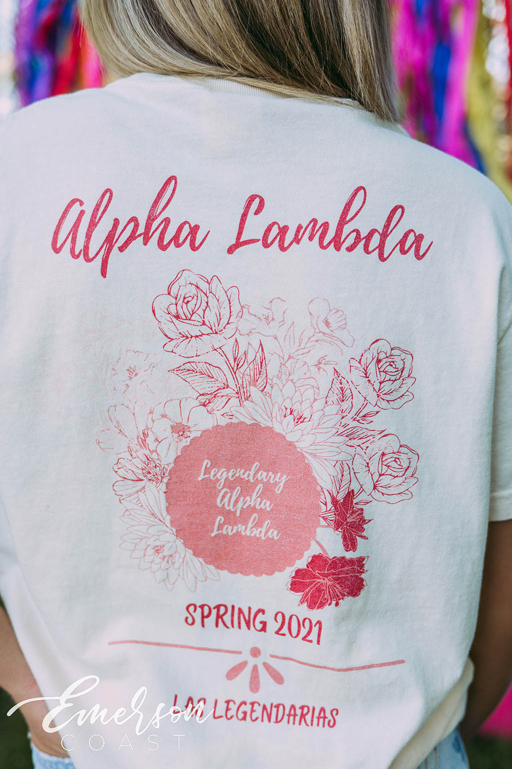 Kappa Delta Chi Las Legendarias Ivory Tee