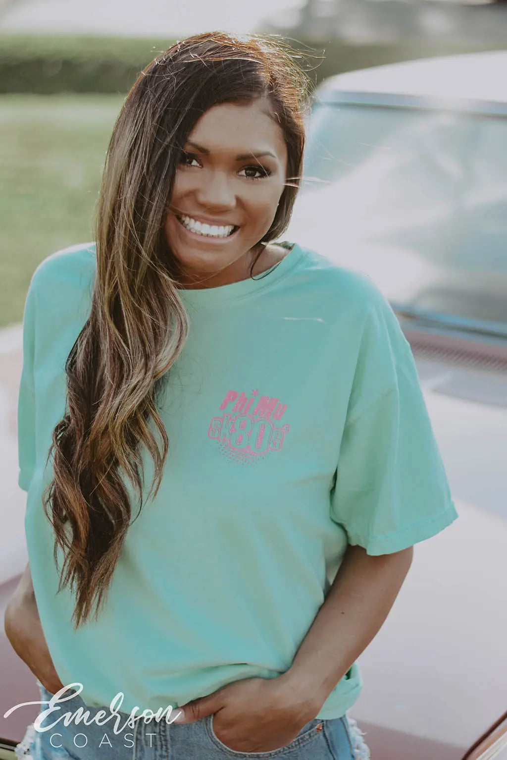 Phi Mu Blame It On The Boogie Social Tee