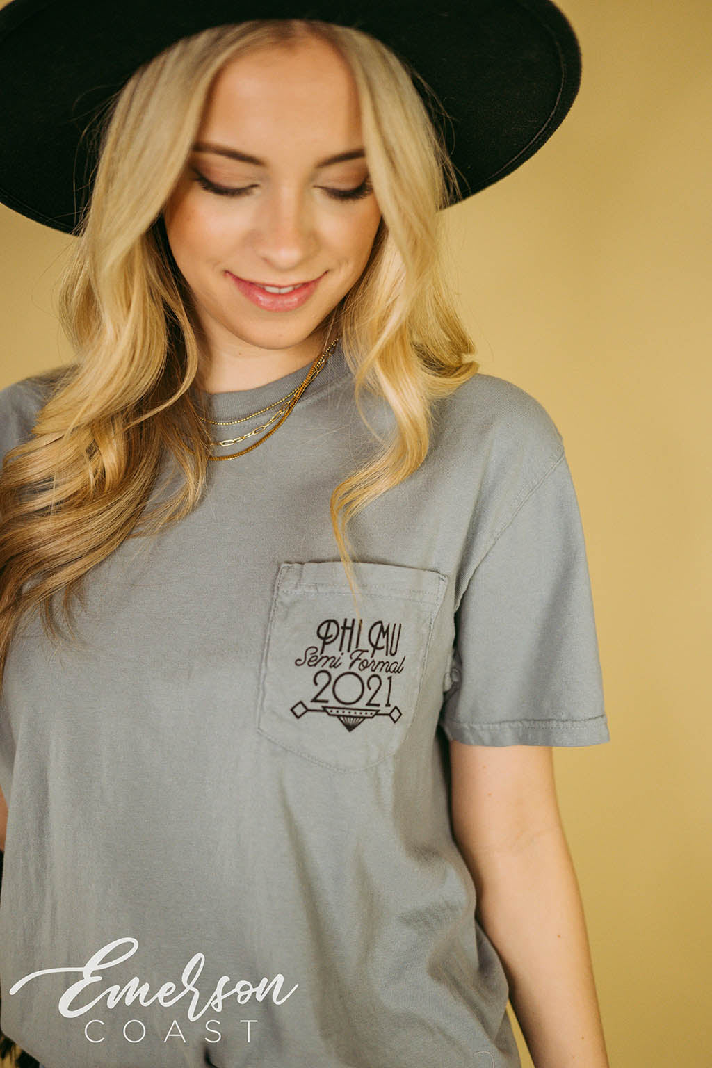 Phi Mu Old Hollywood Semi Formal Tee