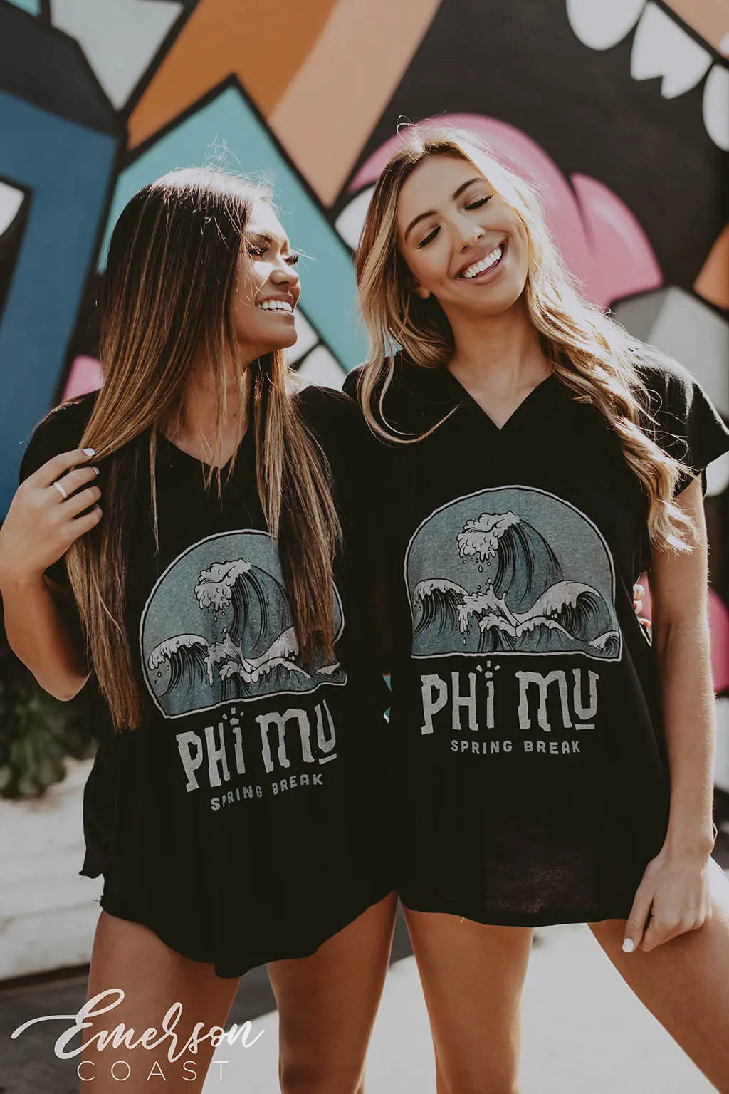 Phi Mu Spring Break Poncho