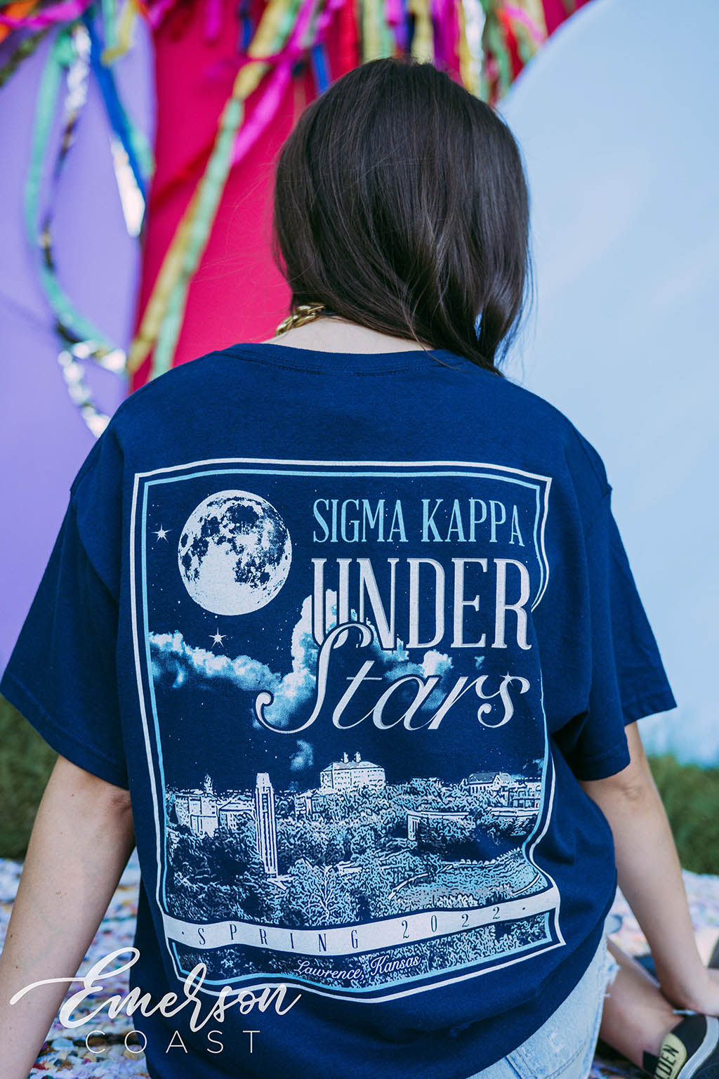 Sigma Kappa Sluggers Philanthropy Tee - Emerson Coast