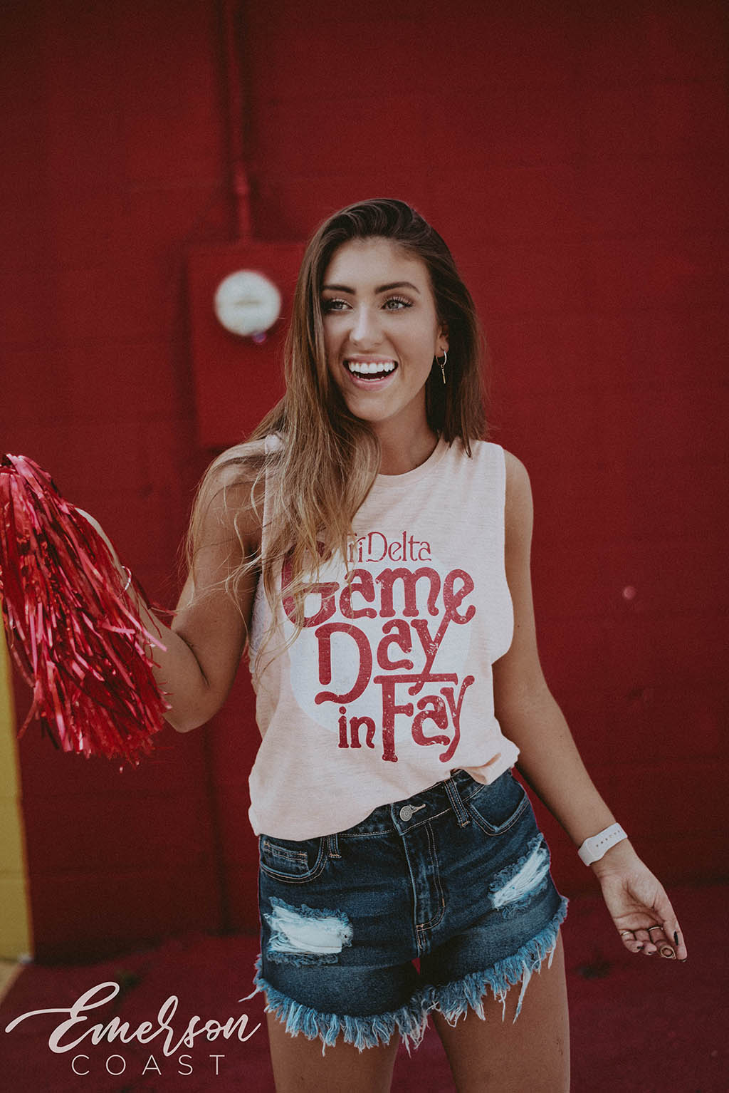 Sorority Game Day Custom Sorority T-shirt Designs - Emerson Coast