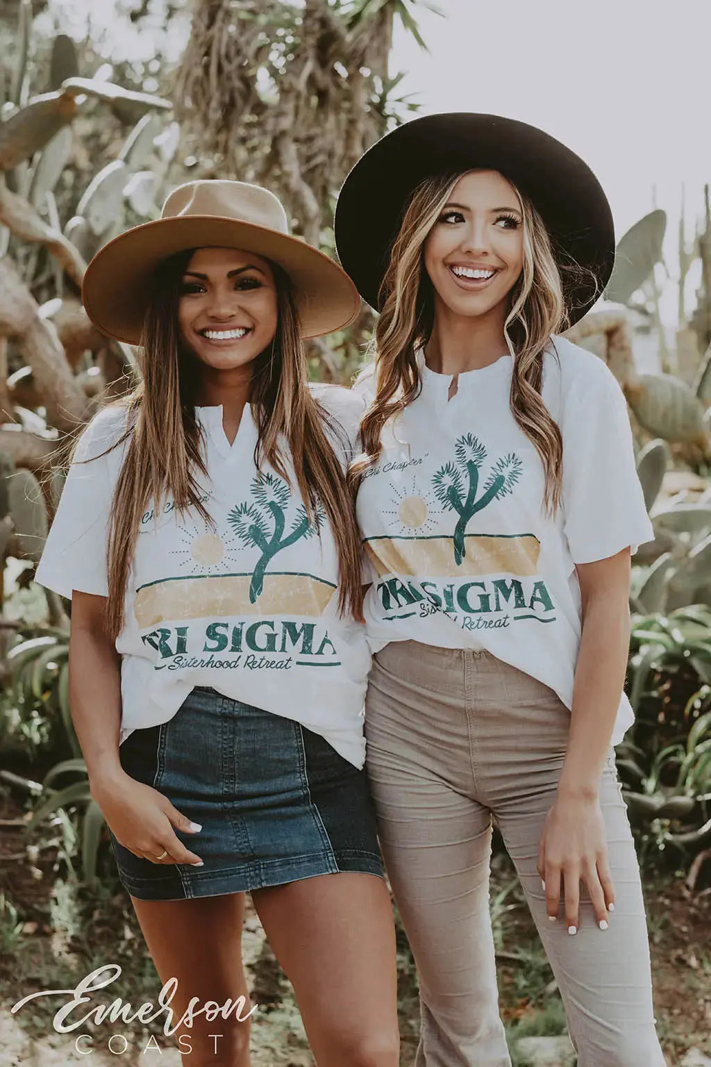 Tri Sigma Sisterhood Retreat Notch Tee