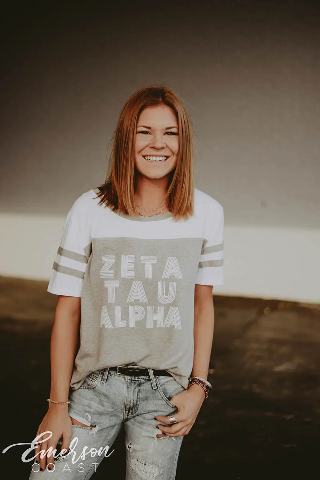 ZTA Simple Football T-shirt